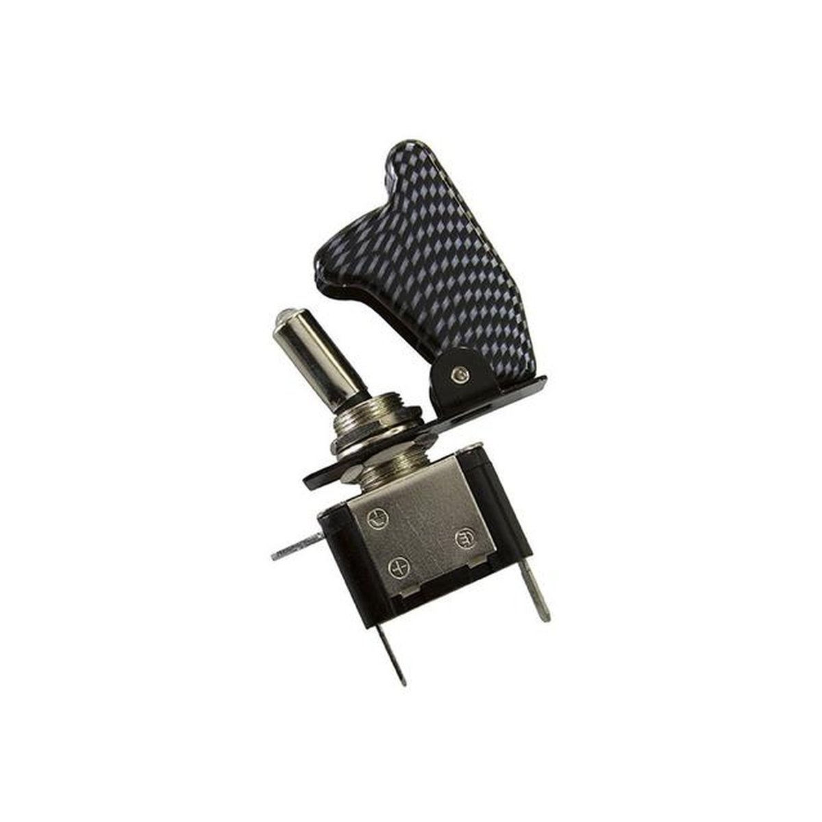 Aeroflow AF49-5020 Carbon Fibre Led Missile Switch Led Activated When On