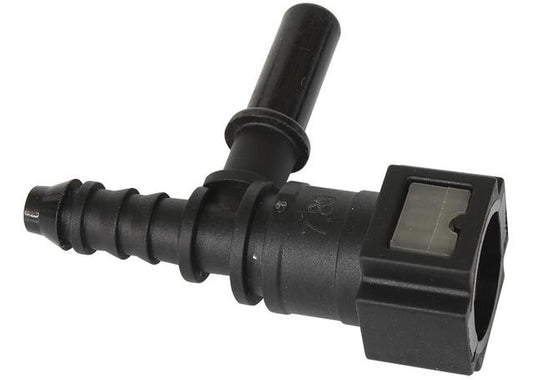Aeroflow AF49-7003 Push On 5/16" EFI Tee To 5/16" W/Male EFI 5/16" On Side