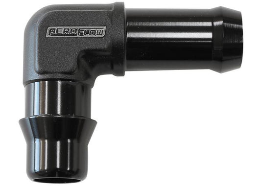 Aeroflow S/Charger Water Fitting 90Deg To 5/8" Barb Clip On Male Suits LSA