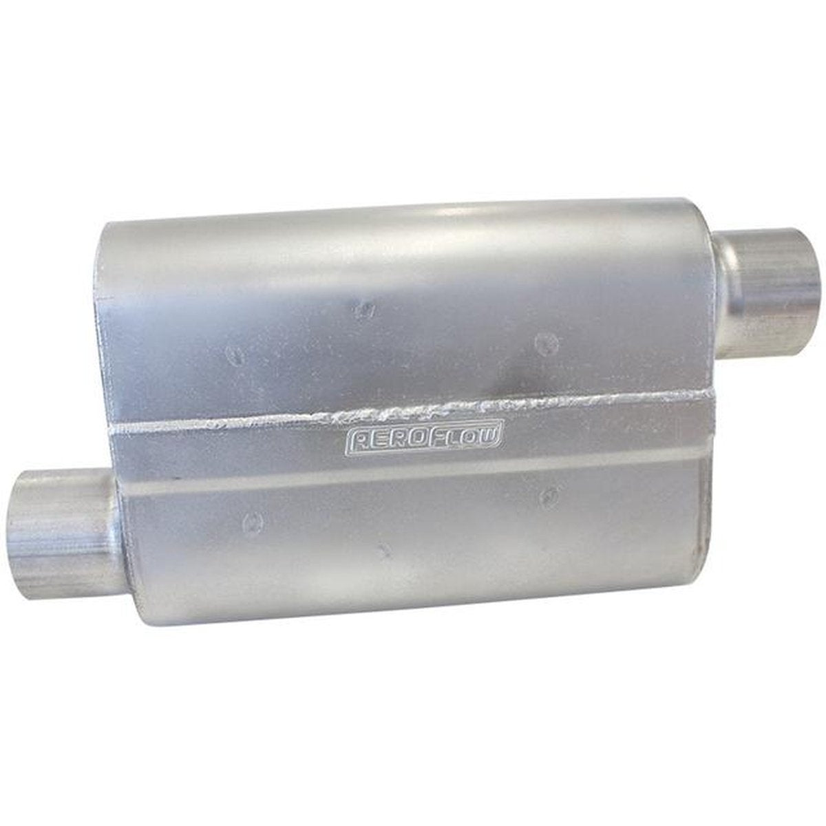 Aeroflow AF5000-300 3" Offset / Offset Muffler 13" Length,10" Width,4-1/4" H