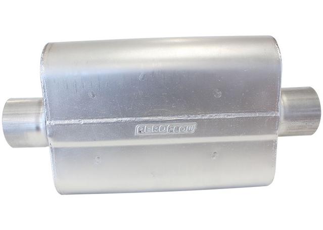 Aeroflow AF5011-250 2.5" Centre / Centre Muffler 13" Length, 10" Width, 4.5" H