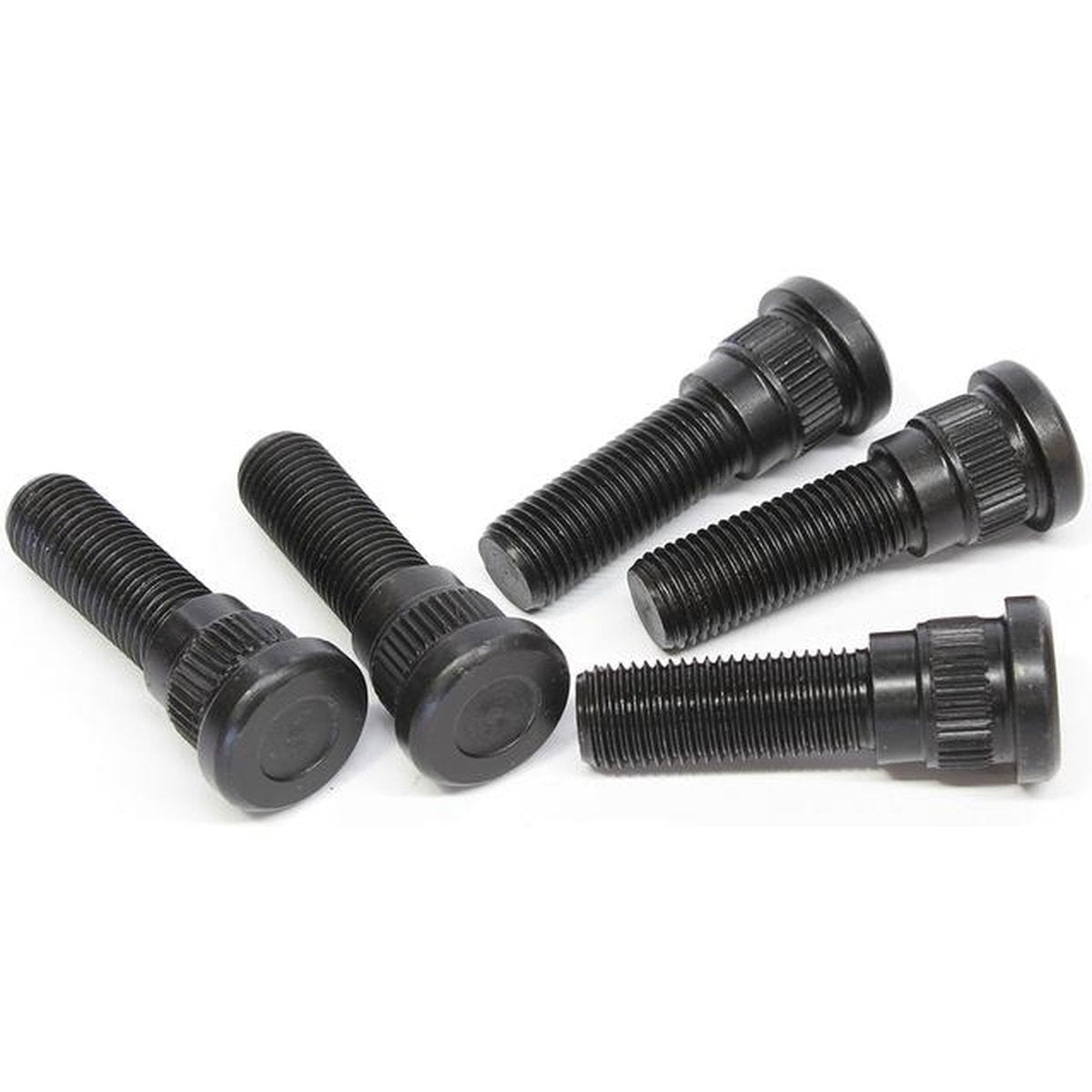 Aeroflow 7/16" Wheel Studs 5Pk .610" Knurl - 19/32 Hole Disc / Drum