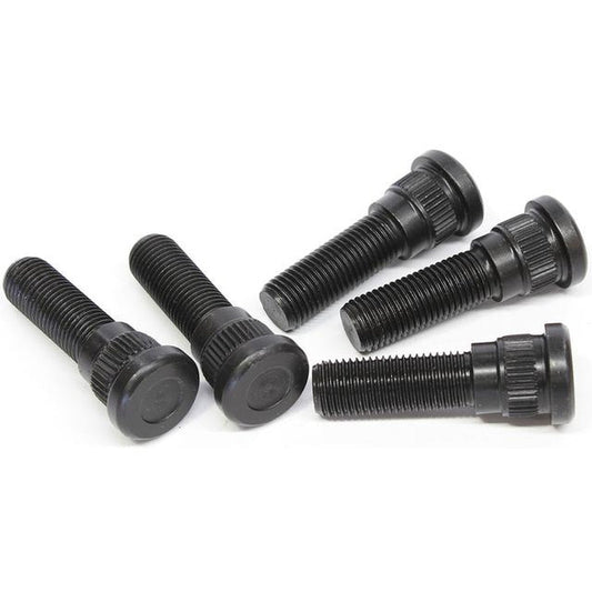 Aeroflow 7/16" Wheel Studs 5Pk .610" Knurl - 19/32 Hole Disc / Drum