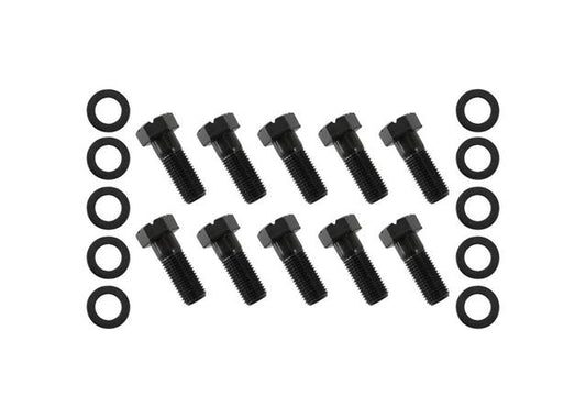 Aeroflow 9" Ring Gear Bolt Set 1.21" Uhl 1.51" Oal 10 Pack