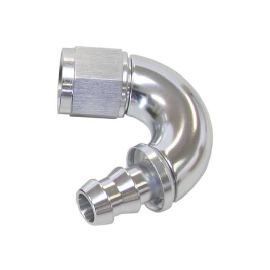 Aeroflow AF515-10S -10AN 150 Silver Full Flow Push Lock AF515-10S