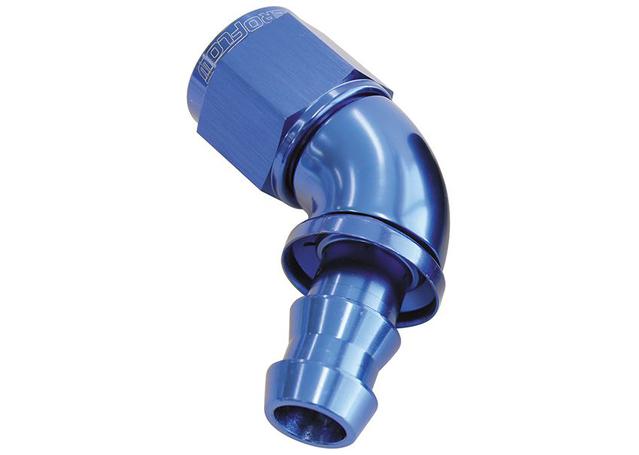 Aeroflow AF518-10 -10AN 60 Blue Full Flow Push Lock AF518-10