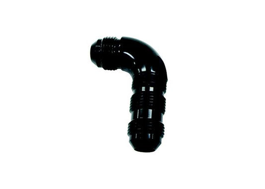Aeroflow AF533-16BLK 90Deg Bulkhead -16AN Full Flow Black No Restriction