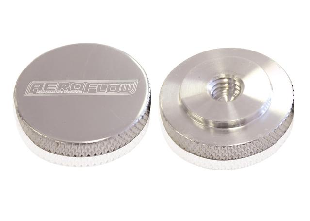 Aeroflow AF55-1003 Air Cleaner Nut 5/16" Polished Female Thread 5/16" Unc