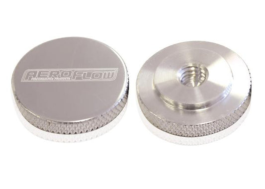 Aeroflow AF55-1003 Air Cleaner Nut 5/16" Polished Female Thread 5/16" Unc