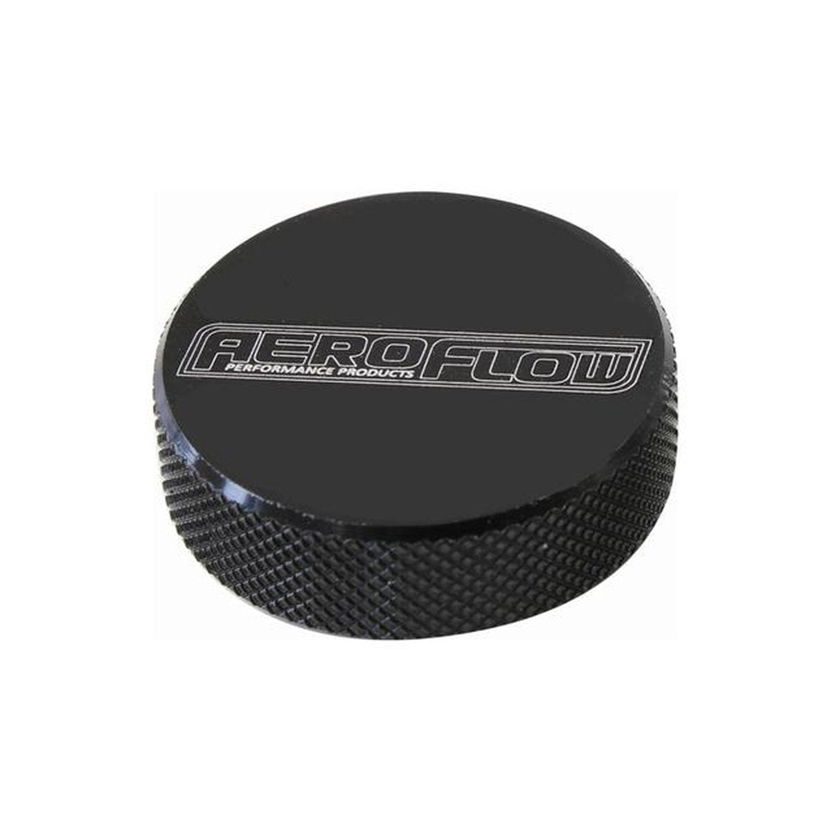 Aeroflow AF55-1006BLK Tall Air CleAN Nut 5/16" Black Female Thread 5/16" Unc