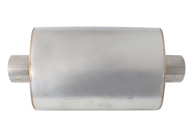 Aeroflow 3" Center / Center Muffler 13.75" Length, 9.45" W, 5.3" H
