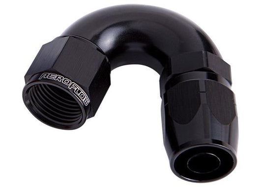 Aeroflow AF555-12-10BLK Stepped 150 Deg Hose End 12 -10AN Expander Hose End Bla AF555-12-10BLK