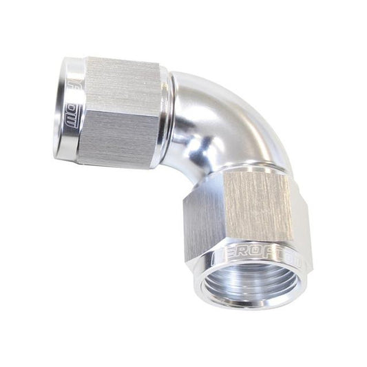 Aeroflow AF583-06S -6AN 90 Deg Swivel Coupler Silver Billet Full Flow 1 Piec AF583-06S
