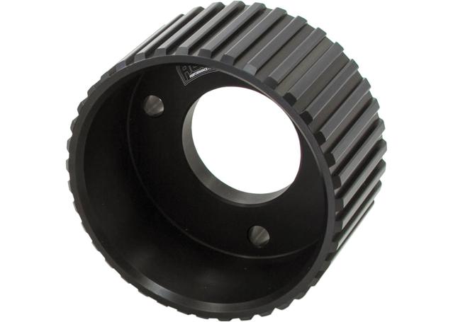 Aeroflow Short Crank Gilmer Pulleyanodised Black Fits SBC/BBC