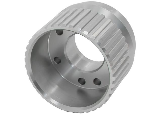 Aeroflow AF59-3002C Crank Gilmer Pulley Anodised Silver Fits Ford Wind / Clev