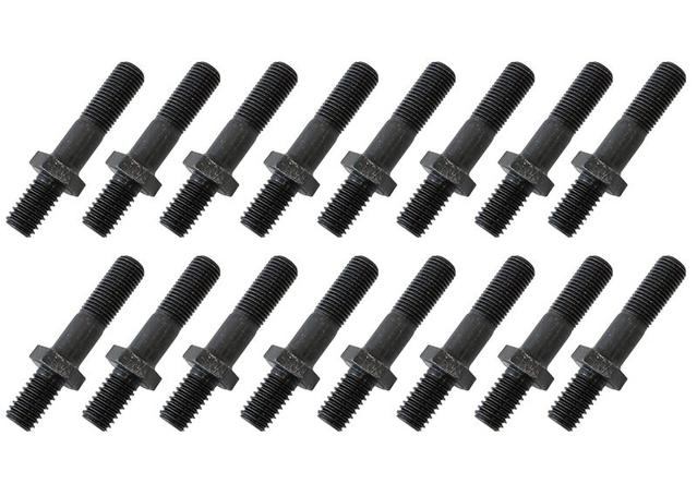 Aeroflow AF59-4276 Replacement 7/16 Rocker Studs 16 Pcs Uhl Height Fits BBC
