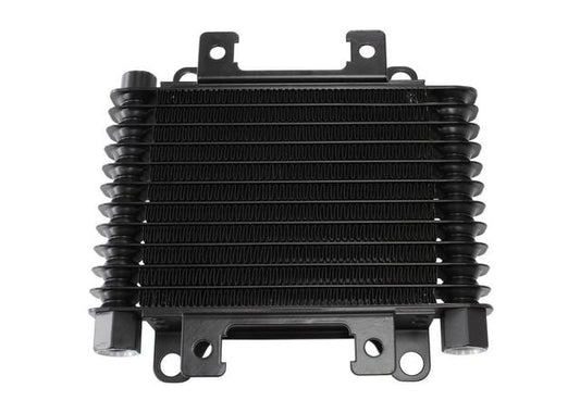 Aeroflow Competition Oil & Transmission Cooler 10 x 7-1/2" x 3-1/2" W/ 80w FAN & Switch 1/2" NPT