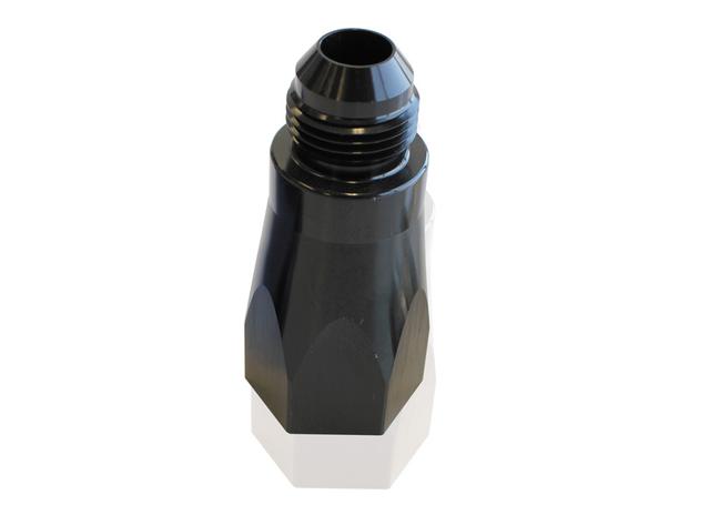 Aeroflow AF613-06BLK Check Valve Inline -6AN Black Female To Male -6an