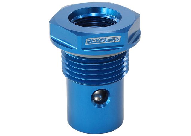 Aeroflow -12ORB To -8ORB Roll Over Valve Blue Suits Af Cells