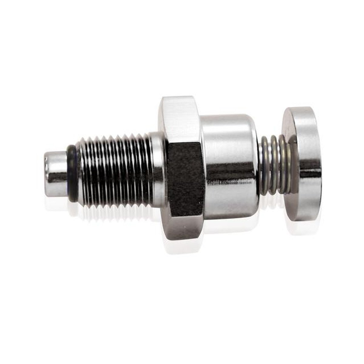 Aeroflow AF620-02S Blower Pressure Relief Valve Silver 1/8" Thread
