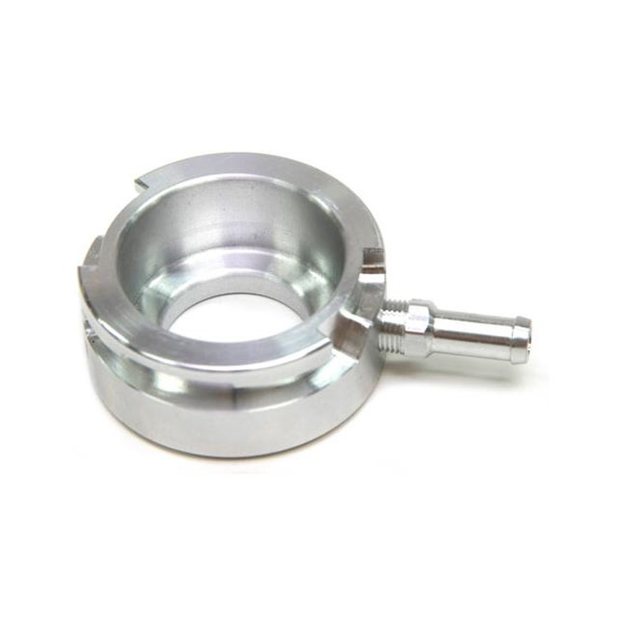 Aeroflow AF64-0042 Billet Radiator Neck Weld On Raw Finish Large Cap 42mm ID