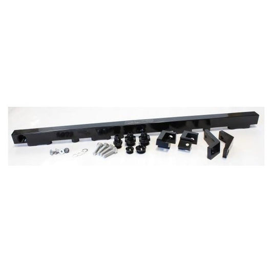 Aeroflow AF64-2004BLK Fuel Rail Kit Fits BA-BF Black Ford 6 Cylinder