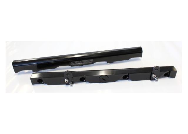 Aeroflow AF64-2006BLK Fuel Rails Black Fits LS2 LS3