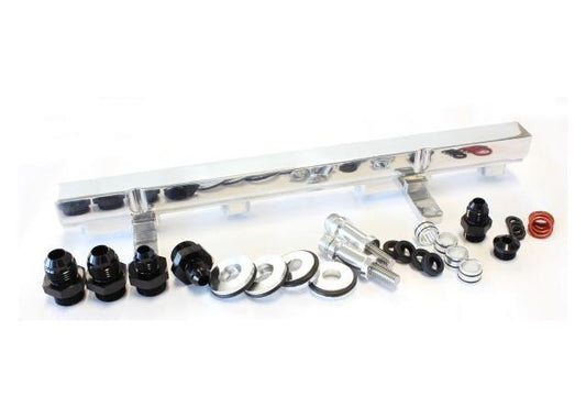 Aeroflow AF64-2009P Fuel Rail Kit Suits SR20 Red Top Polished Finish
