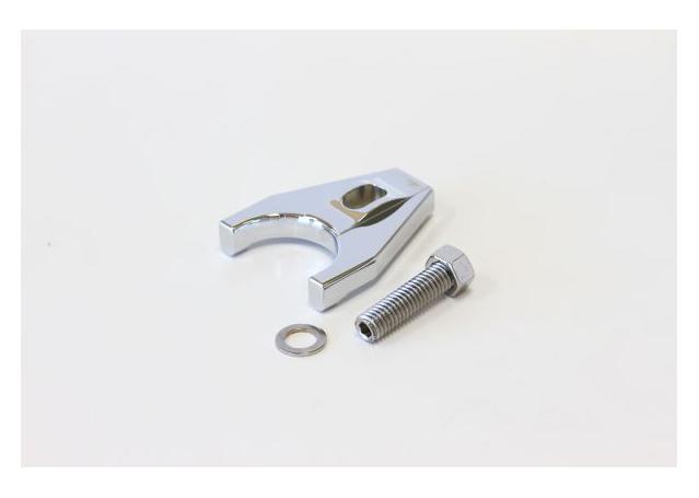 Aeroflow AF64-2032C Billet Distributor Hold Down Chrome Bracket Suits All Chev