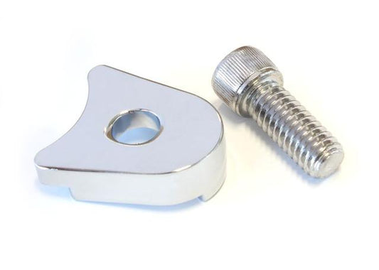Aeroflow AF64-2035C Billet Distributor Hold Down Chrome Clamp suits Windsor & 351C