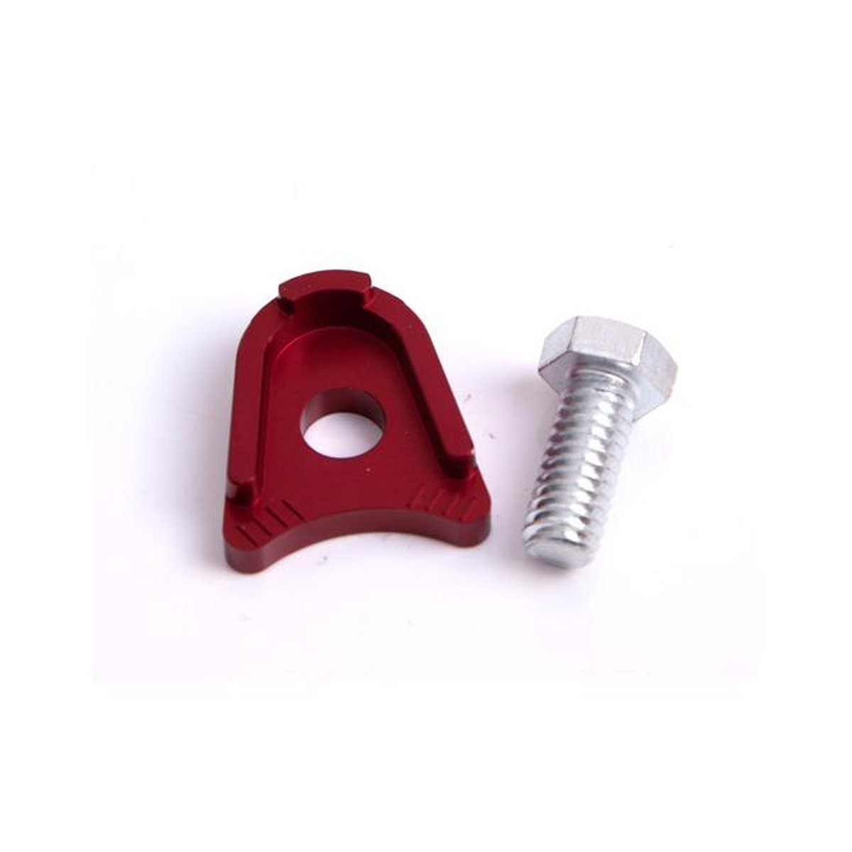 Aeroflow AF64-2035R Billet Distributor Hold Down Red Clamp Suits Ford Windsor & 351C