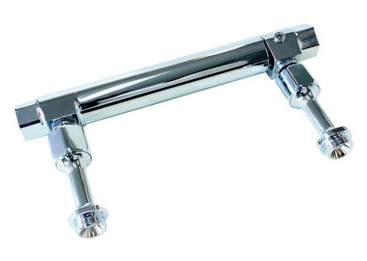 Aeroflow AF64-2037C Adjustable Fuel Log Bg Holley Chrome 1 & 2 Metering Block