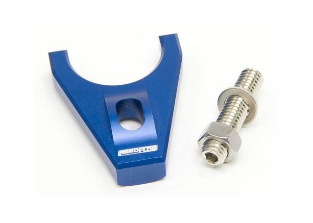 Aeroflow AF64-2038 Billet Distributor Hold Down Blue Bracket Suits Holden V8