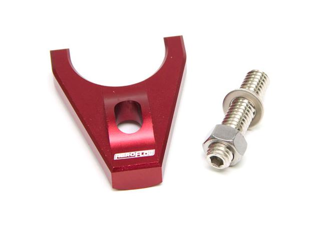Aeroflow AF64-2038R Billet Distributor Hold Down Red Bracket Suits Holden V8