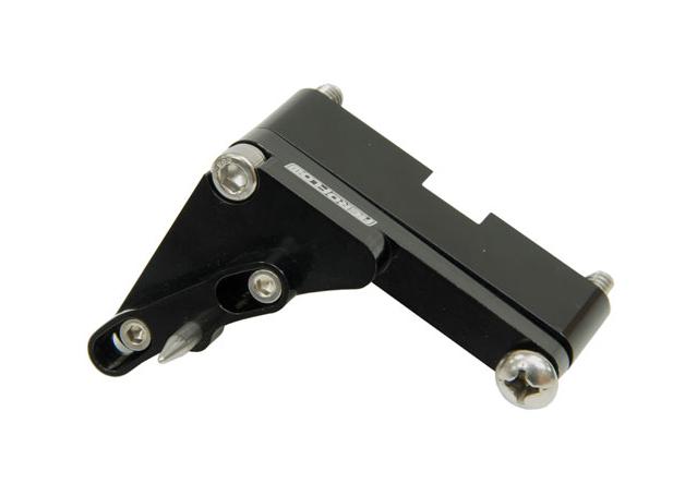 Aeroflow AF64-2048BLK 7" Timing Pointer Black With 4 Deg Of Adjustment Fits BBC
