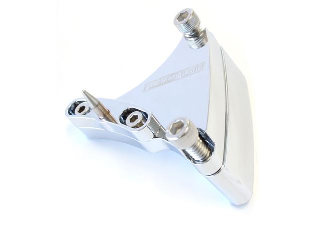 Aeroflow AF64-2049C 7" Timing Pointer Chrome With 4 Deg Of Adjustment Fits SBC