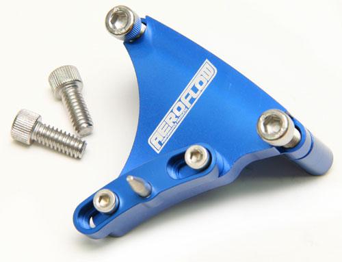Aeroflow AF64-2050 6-3/8" Timing Pointer Blue With 4 Deg Of Adjustment Fits SBC