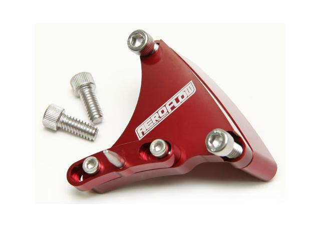 Aeroflow AF64-2052R 6-1/4" Timing Pointer Red With 4 Deg Of Adjustment Fits SBC
