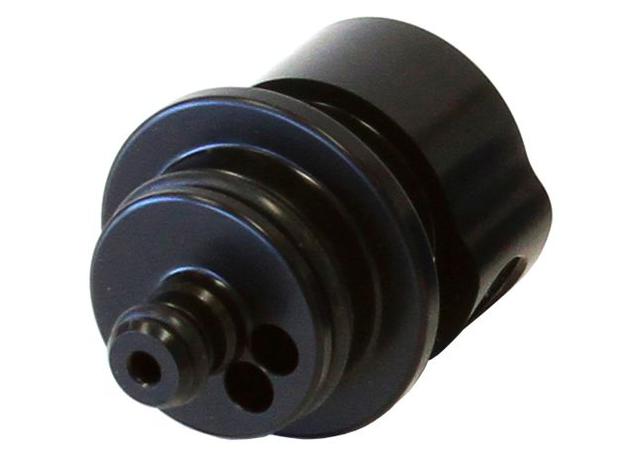 Aeroflow AF64-2062BLK Fuel Rail Adapter Suits Ford BA,BF,FG XR6 Territory Black