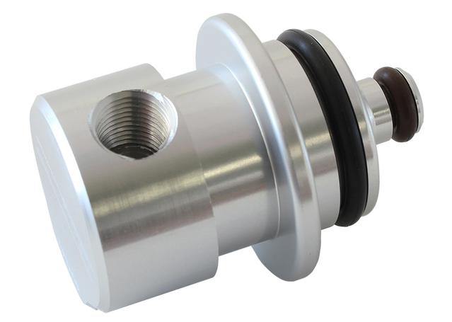 Aeroflow AF64-2062S Fuel Rail Adapter Suits Ford BA,BF,FG XR6 Territory Silver