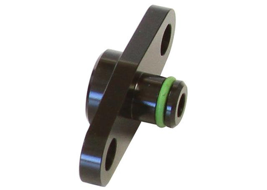 Aeroflow AF64-2065BLK Fuel Rail Adapter Suits Toyota / Subaru 40mm Holes Black