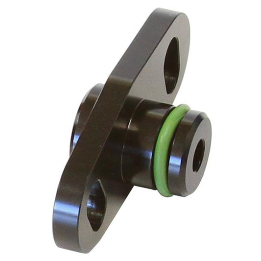 Aeroflow AF64-2066BLK Fuel Rail Adapter Suits Mitsubishi 16mm Seal And 37-40mm Centre Black