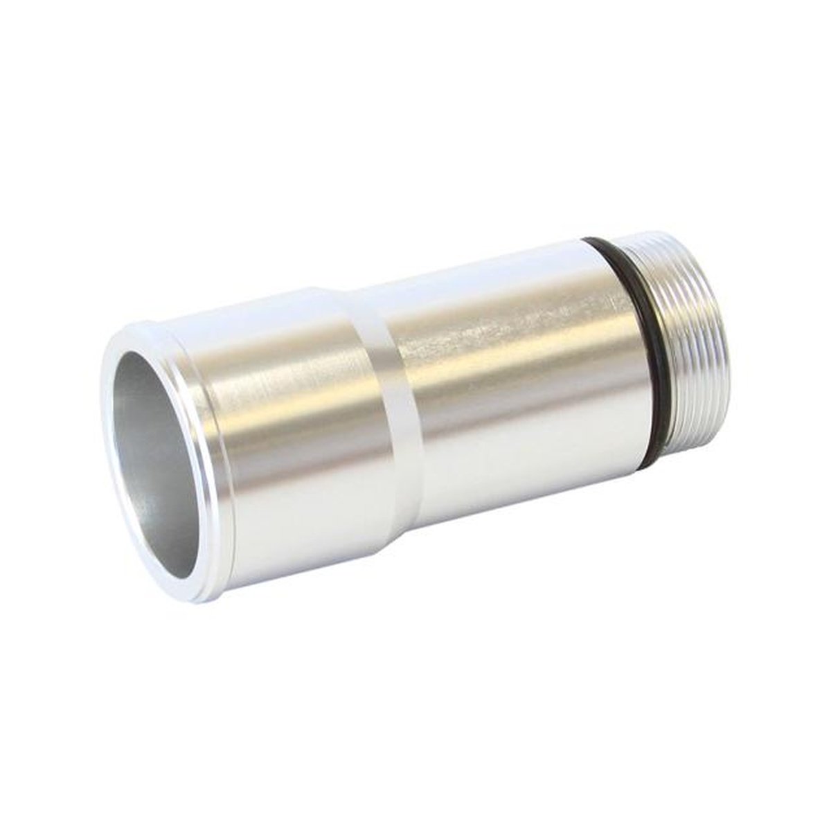 Aeroflow AF64-2080S 1.5" Radiator Hose Adapter Silver Short 2.75" Length CVR