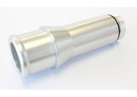 Aeroflow AF64-2081S 1.5" Radiator Hose Adapter Silver Long 4.5" Length CVR