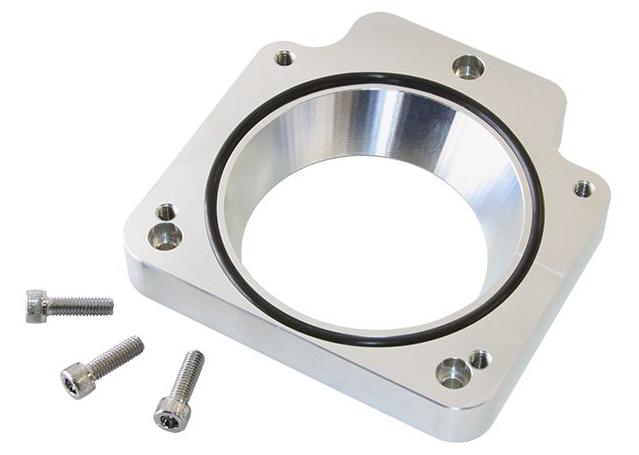 Aeroflow AF64-2088 4 To 3 Bolt Throttle Body To manifold Adaptor Fits LS Chev