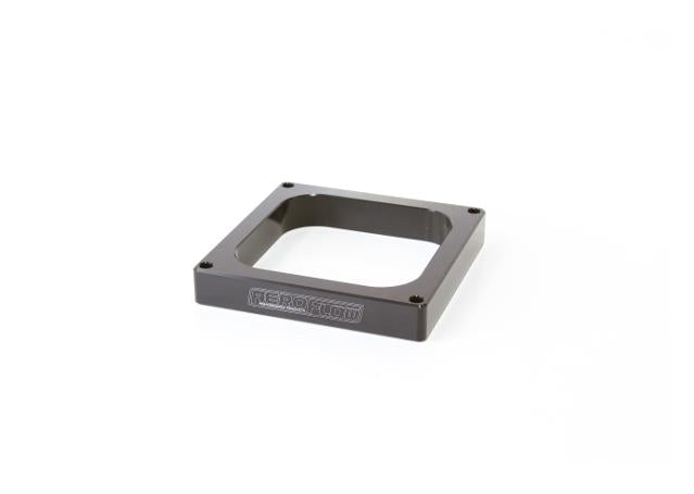 Aeroflow AF64-2090BLK Black Spacer 4500 1" Thick Open Style Suits Dominator