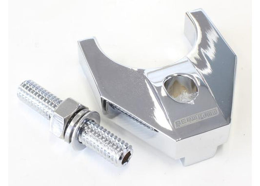 Aeroflow AF64-2093C Billet Distributor Hold Down Chrome Large V2 Fits Windsor & 351C