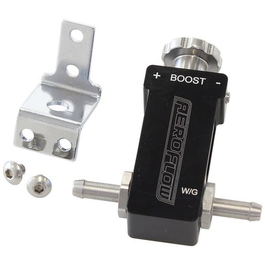 Aeroflow AF64-2096BLK Boost Tap Installs Inline fits Adjusting Black