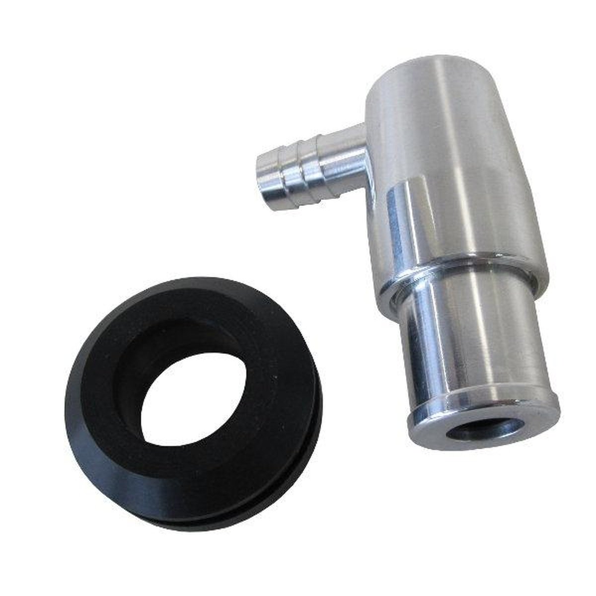 Aeroflow AF64-2106 Billet PCV Valve Suits 1-1/4" Holes In Cover 3/8" Male Barb