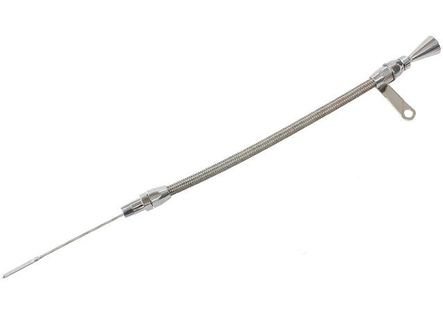 Aeroflow 1/4" Npt Universal Dipstick Chrome, 20.75" Oal CAN Be Cut